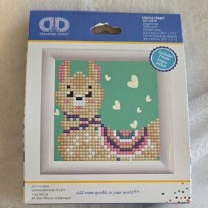 Diamond Dotz Llama Heart Kit